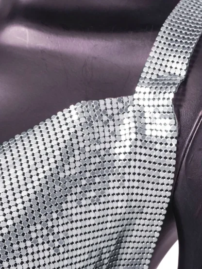 Sparkly Sequin Cowl Elegance - Image 6